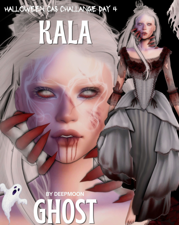 Alpha Ghost 𝘣𝘺 𝘥𝘦𝘦𝘱𝘮𝘰𝘰𝘯 by simsfinds - The Sims 4 Custom Content