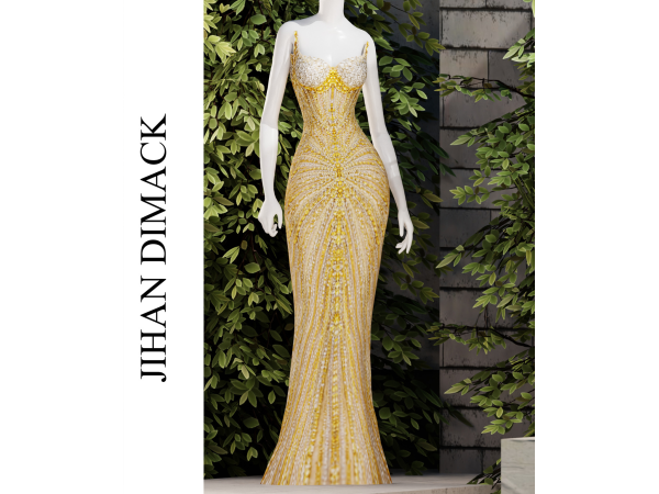 Alpha ChromaticCouture JIHAN DIMACK - The Sims 4 Custom Content