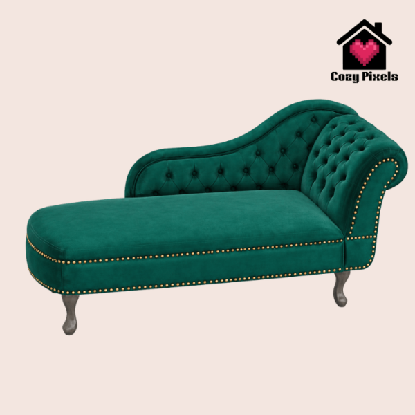 Alpha Tufted Lounge Chair [CozyPixels] by simsfinds - The Sims 4 Custom Content