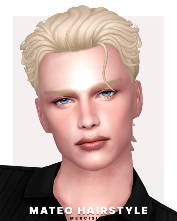 Maxis Match Mateo Hairstyle by simsfinds - The Sims 4 Custom Content
