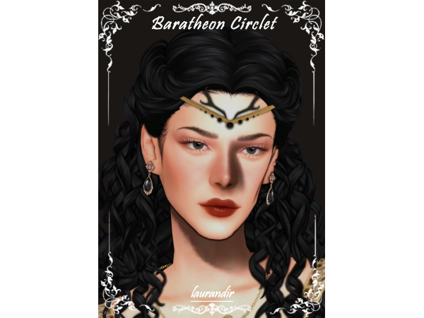 Sims 4 Baratheon Circlet by laurandir