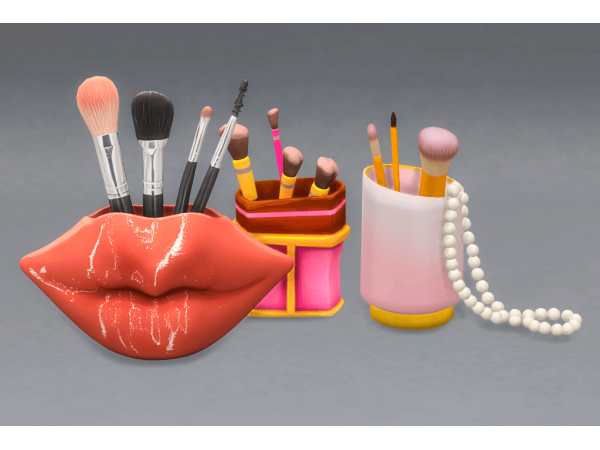 Maxis Match Makeup Brushes by JenniAnneJane - The Sims 4 Custom Content