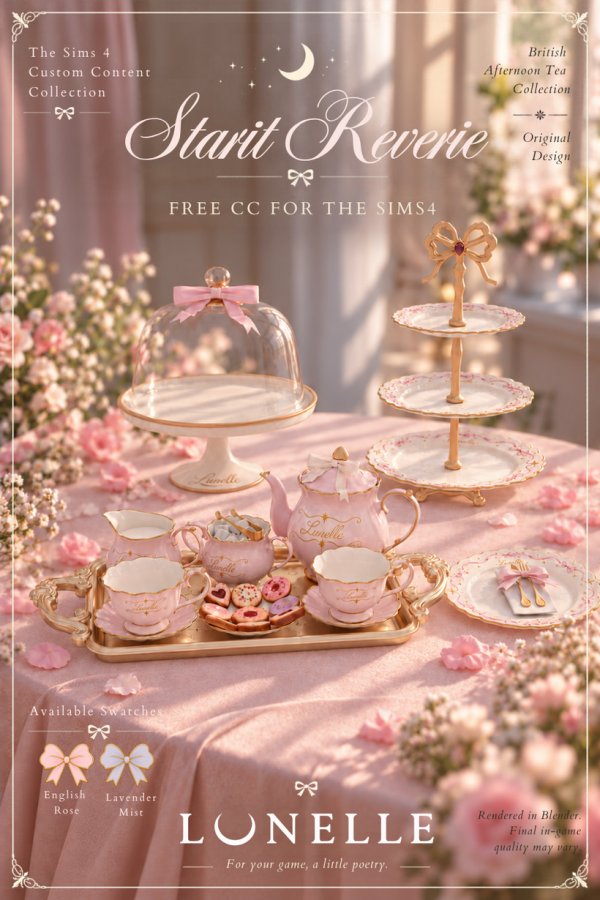 Alpha Starlit Reverie Collection by simsfinds - The Sims 4 Custom Content