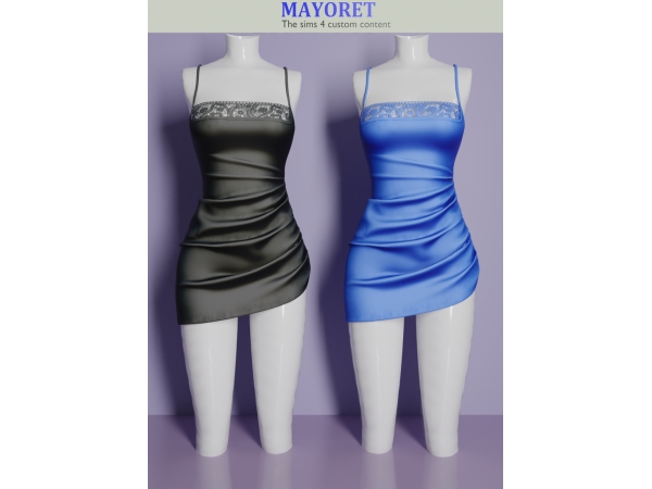 Sims 4 LS-Veira Mini dress
