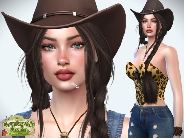 Sims 4 Countryside Charm - Annabelle Mercer
