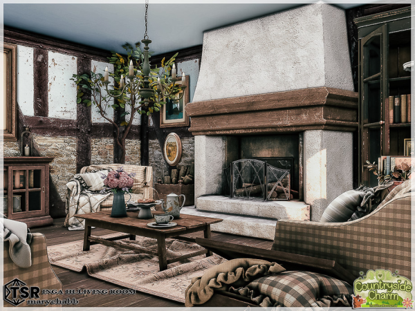 Sims 4 Inga III-Living Room