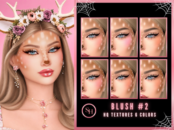 Sims 4 SH - Blush 2 Deer Halloween 2026 by Sunset_Haven