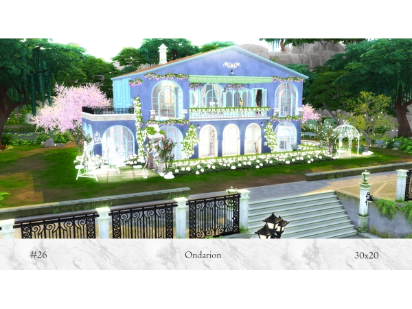 Alpha Ondarion House by pirosk - The Sims 4 Custom Content