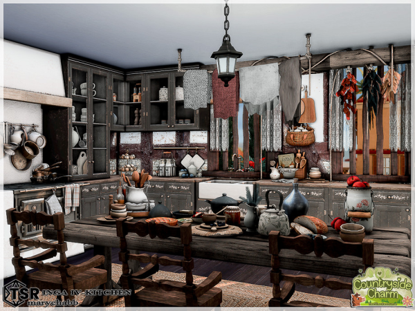 Mix Inga IV Kitchen - The Sims 4 Custom Content