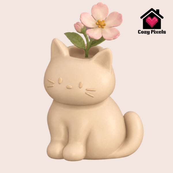 Maxis Match Cat Flower by simsfinds - The Sims 4 Custom Content