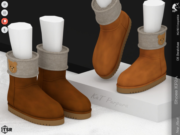 Sims 4 Shoes KP2A- Female by KaTPurpura
