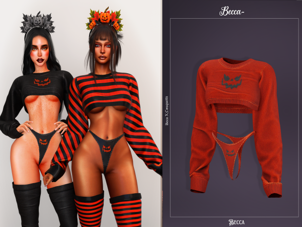 Sims 4 Sexy pumpkin