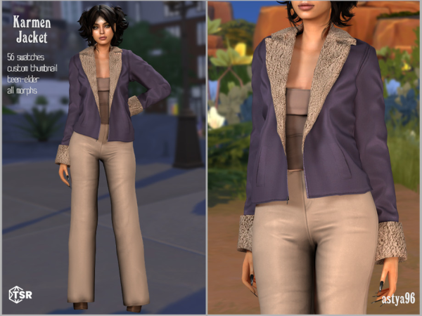 Alpha Karmen Set by astya96cc - The Sims 4 Custom Content