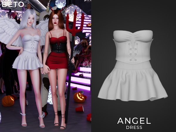 Sims 4 Angel - Dress