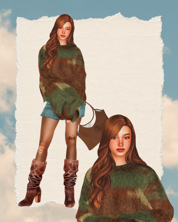 Mix Liv's Autumn Lookbook by simsfinds - The Sims 4 Custom Content