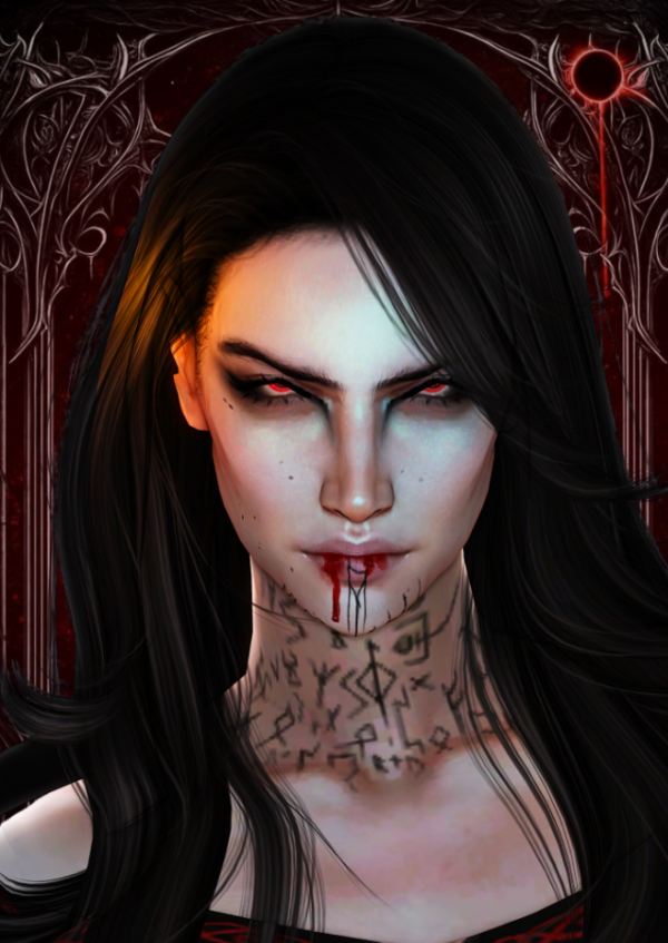 Alpha Аннета by simsfinds - The Sims 4 Custom Content