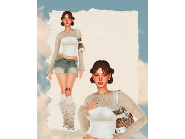 Sims 4 Liv's Autumn Lookbook by sherbearsims
