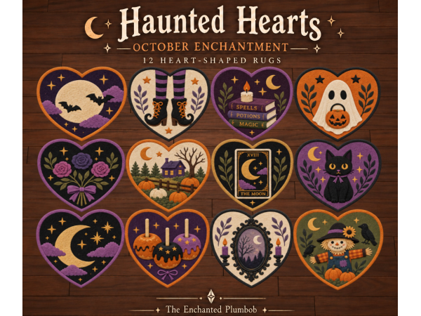 Sims 4 Haunted Hearts Vol. II | October Enchantment By LowElfEsteem