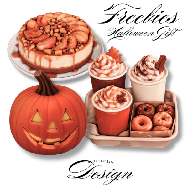 Alpha Halloween Gifts by simsfinds - The Sims 4 Custom Content