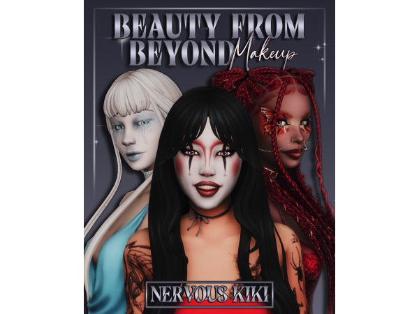 Sims 4 Beauty From Beyond by NervousKiki