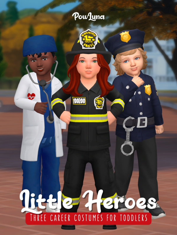 Maxis Match LITTLE HEROES by simsfinds - The Sims 4 Custom Content