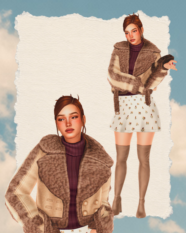 Mix Liv's Autumn Lookbook by simsfinds - The Sims 4 Custom Content
