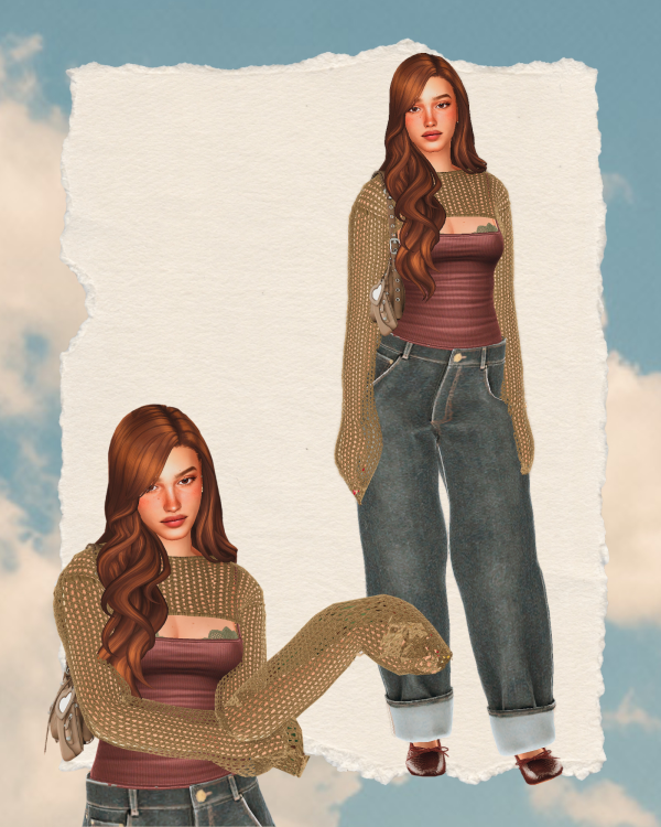 Mix Liv's Autumn Lookbook by simsfinds - The Sims 4 Custom Content