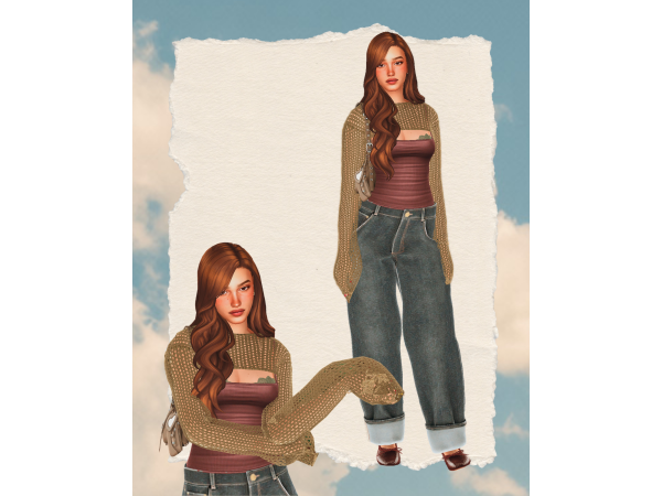 Sims 4 Liv's Autumn Lookbook by sherbearsims