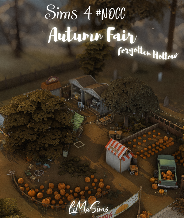 Mix Autumn Fair by simsfinds - The Sims 4 Custom Content