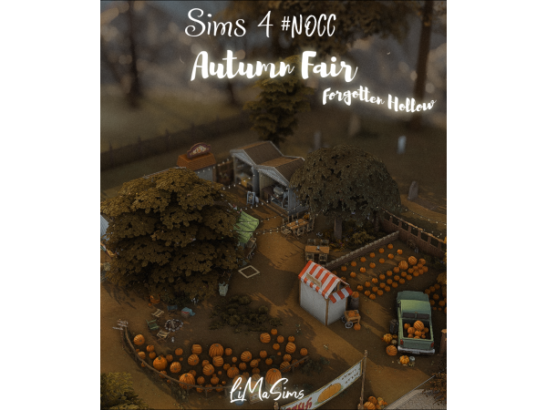 Sims 4 Autumn Fair by LiMaSims