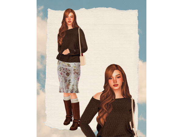 Sims 4 Liv's Autumn Lookbook by sherbearsims
