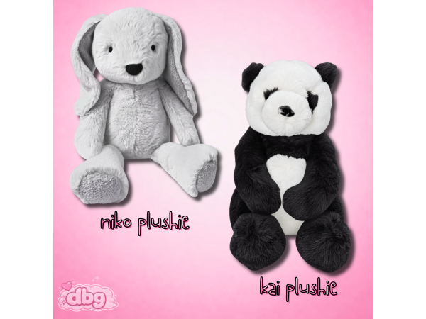 Sims 4 my plushies by dumbburgergirl