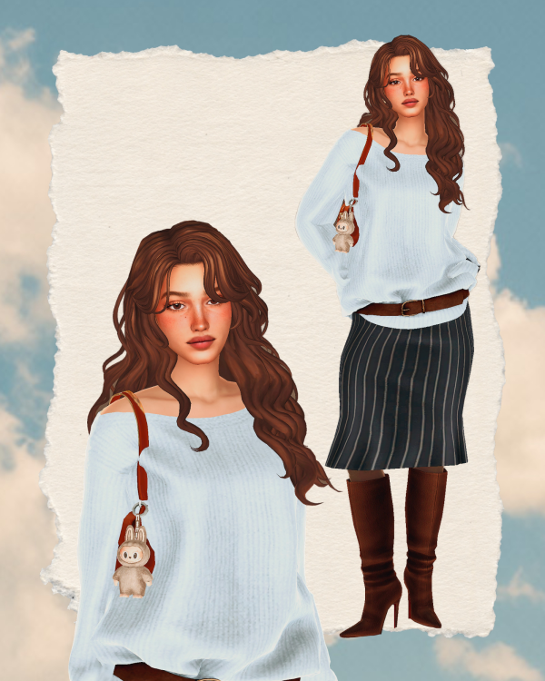 Mix Liv's Autumn Lookbook by simsfinds - The Sims 4 Custom Content