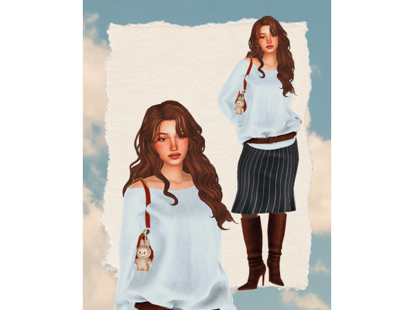 Sims 4 Liv's Autumn Lookbook by sherbearsims