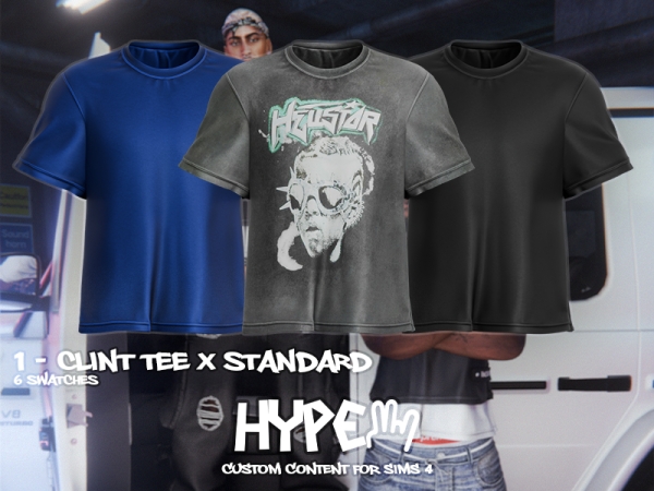 Sims 4 HYPE - Clint Tee (Standard Version)
