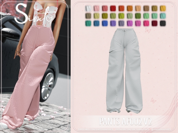 Sims 4 Pants AF002 V2