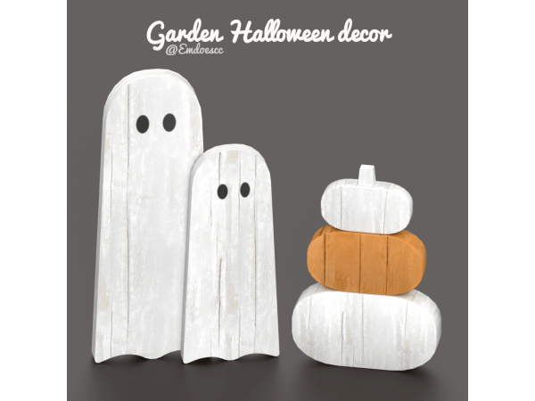 Sims 4 Emdoescc | Garden Fall Decor