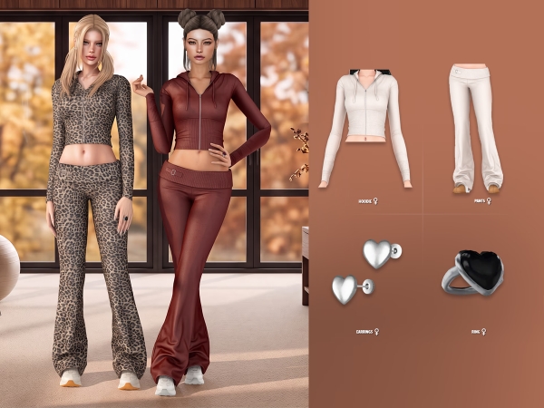 Sims 4 Cora Lookbook