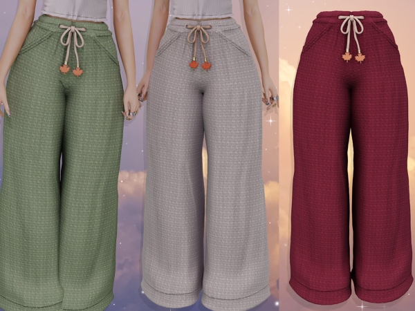 Alpha Beth Lounge Pants - The Sims 4 Custom Content