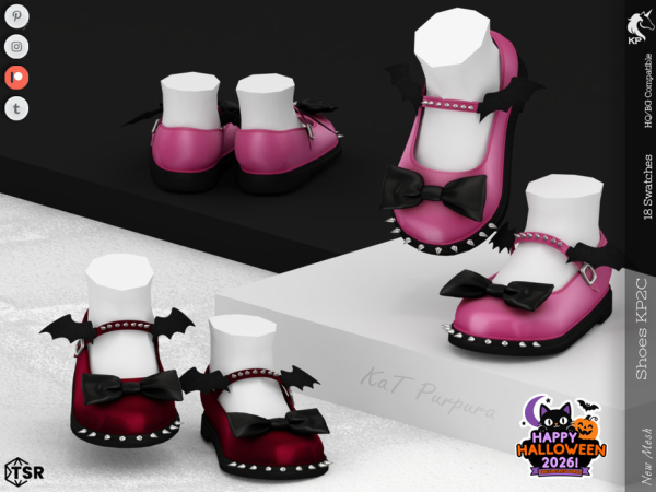 Sims 4 Shoes KP2C- Toddler by KaTPurpura