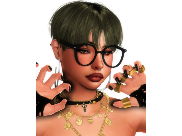 Sims 4 Luz Lopez Townie Makeover by deepmoon