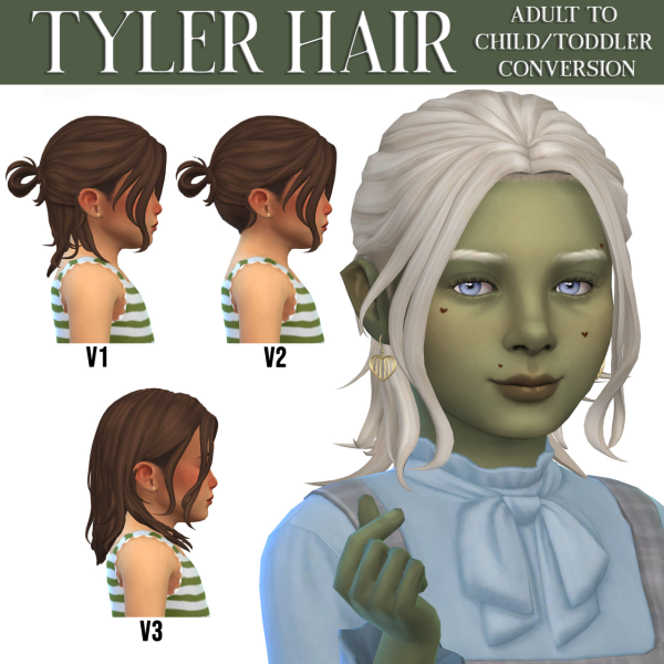 Maxis Match hair conversions by simsfinds - The Sims 4 Custom Content