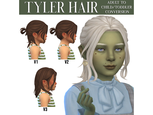 Sims 4 hair conversions by sleepyz