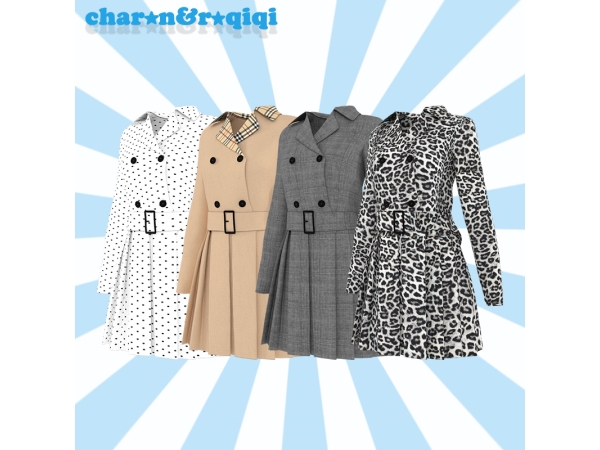 Mix [charonroqiqi]windbreaker - The Sims 4 Custom Content