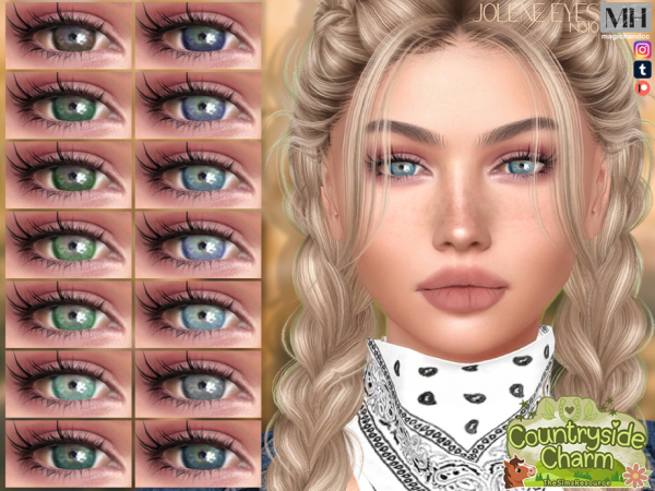 Sims 4 Countryside Charm - Jolene Eyes