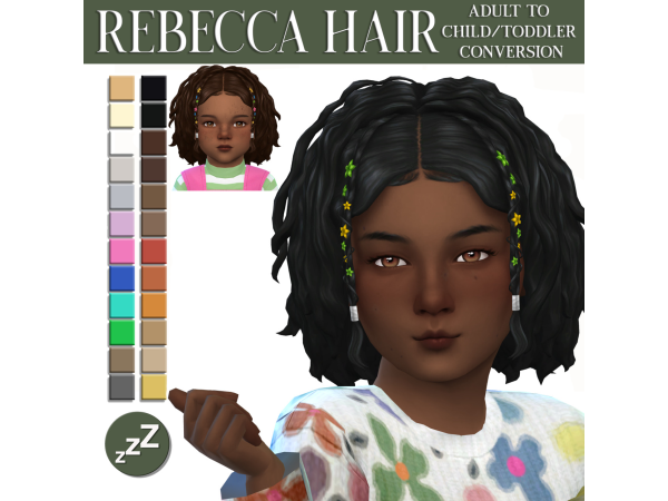 Sims 4 hair conversions by sleepyz