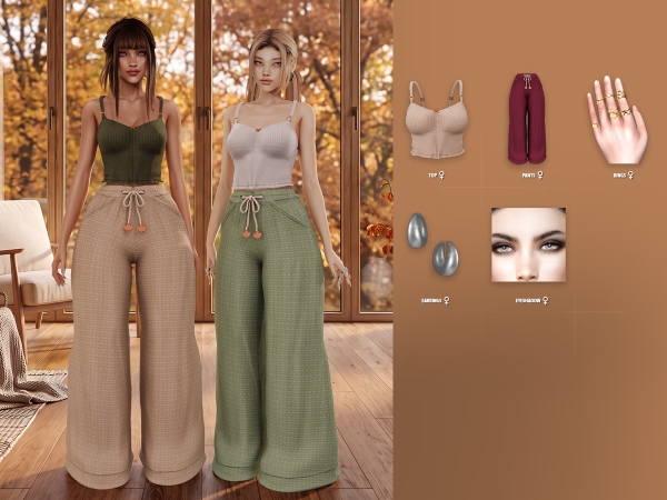 Sims 4 Beth Lookbook