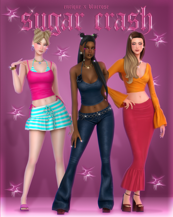 Maxis Match Sugar Crush by simsfinds - The Sims 4 Custom Content
