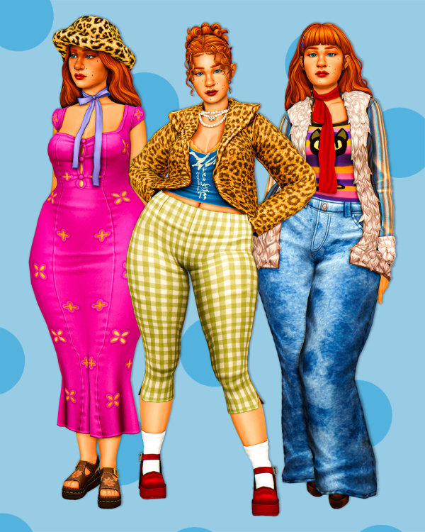 Maxis Match BECCA HUGGINS LOOKBOOK froot by simsfinds - The Sims 4 Custom Content