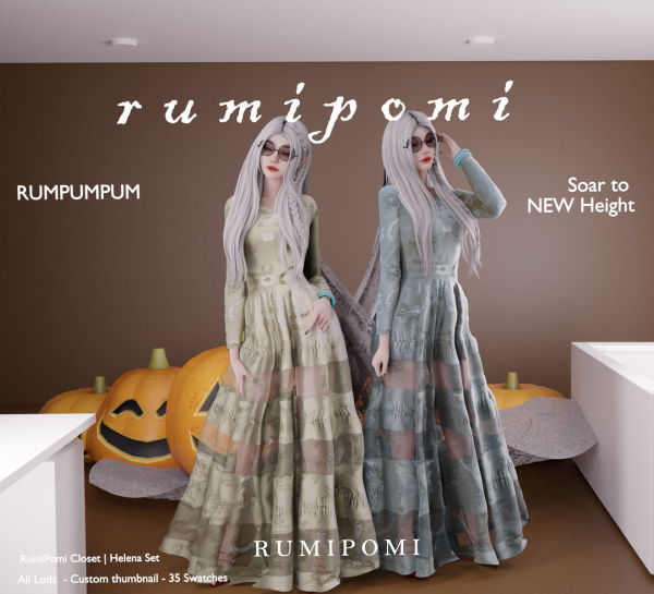 Alpha Rumpumpum_Helena Outfit Set by rumi_pomi - The Sims 4 Custom Content